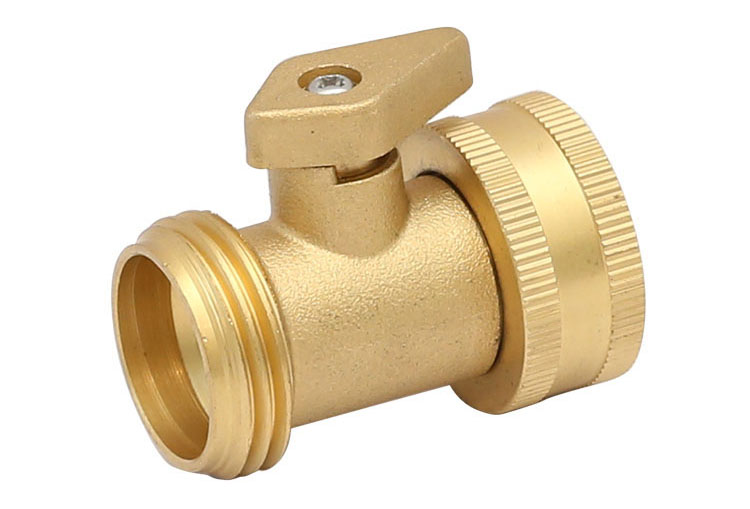 Tembaga shut-off valve with copper handle made in China