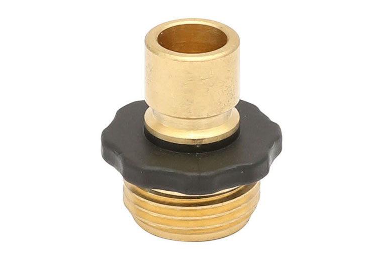 Tembaga Male Garden Hose Quick Connect Fitting with Rubber